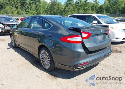 2015 Ford Fusion Titanium z USA, uszkodzony, nr VIN 3FA6P0D94FR175560